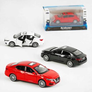 Машинка TK - 10584 (48/2) "Авто Експерт", 3 кольори, металопластик, 1:32, звук, світло, інерція, рухомі елементи, в коробц Машинка