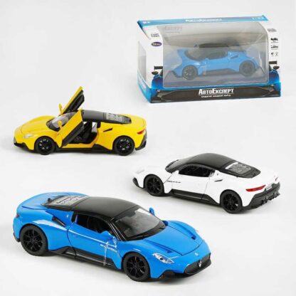 Машинка TK - 14233 (48/2) "Авто Експерт", 3 кольори, металопластик, 1:32, звук, світло, інерція, рухомі елементи, в коробц Машинка