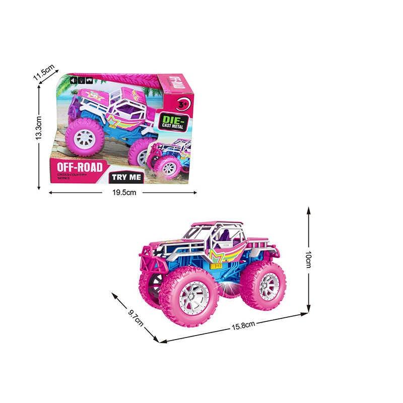 Машинка Z 260 D металопластик, звуки, підсвічування, гумові шини, в коробці