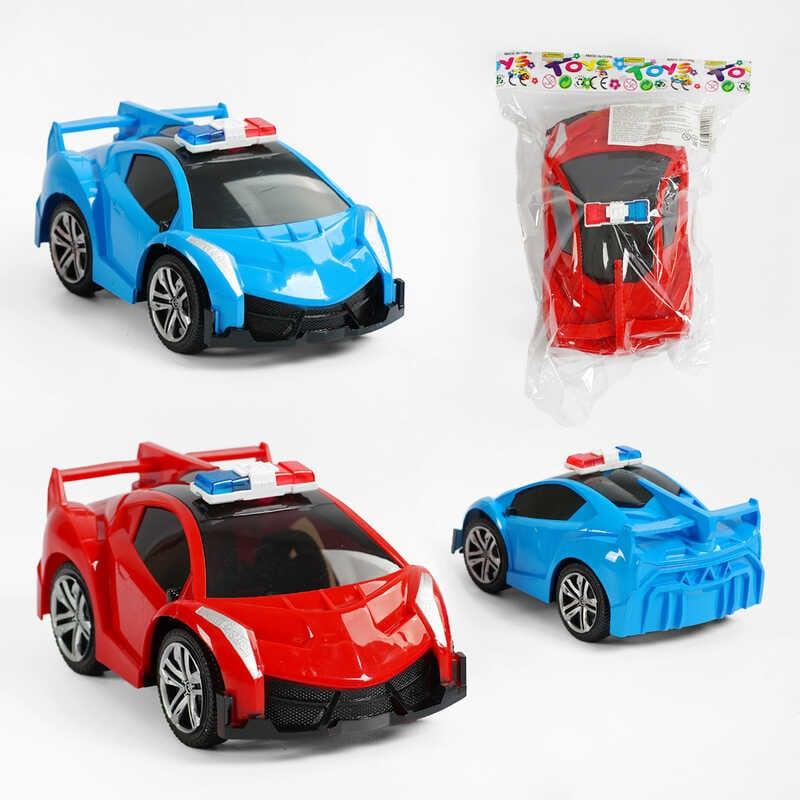 Машина 12017-4 "Поліція", 2 кольори, інерція, 17 см, у пакеті