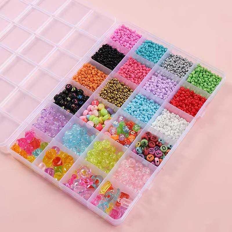 Набір бісеру 610-34 J ножиці, ліска, у боксі