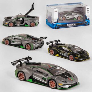 Машинка ТК - 4110 (32) "Авто Експерт", 2 кольори, металопластик, 1:32, світло, звук, інерція, відчиняються двері, багажник Машинка