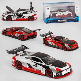 Машинка ТК - 6610 (32) "Авто Експерт" 2 кольори, металопластик, 1:32, світло, звук, інерція, відчиняються двері, багажник, Машинка