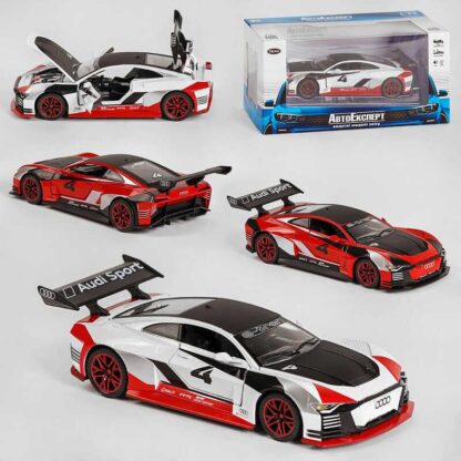 Машинка ТК - 6610 (32) "Авто Експерт" 2 кольори, металопластик, 1:32, світло, звук, інерція, відчиняються двері, багажник, Машинка