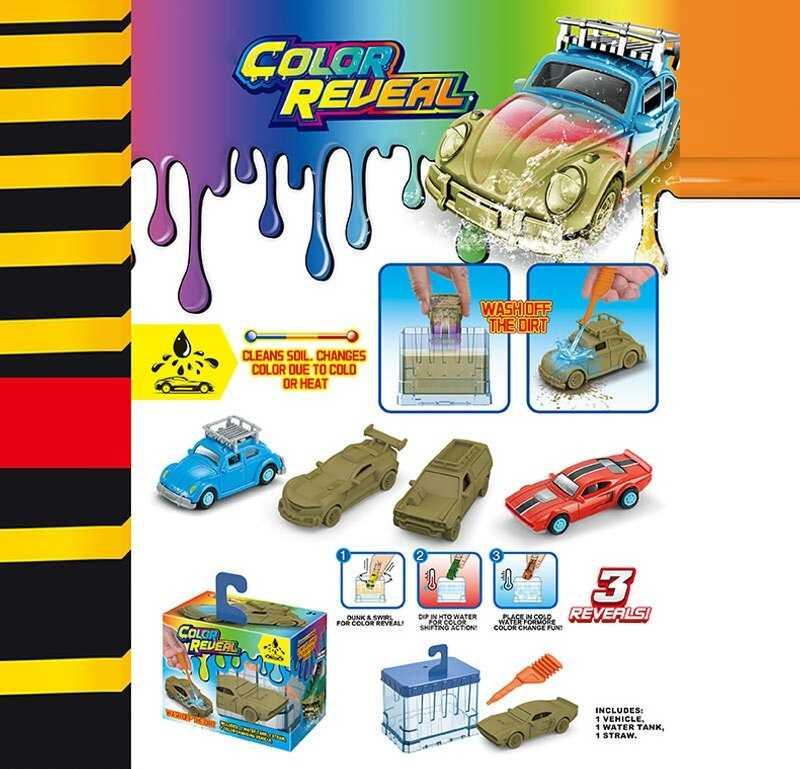 Машина SK-S 13 металопластик, змінює колір, в коробці