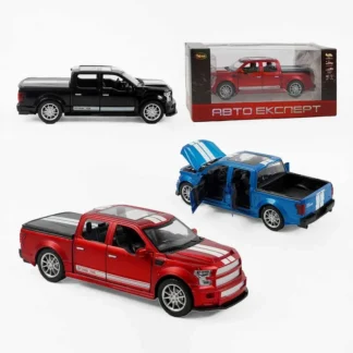 Машина TX 33018 (48) "Авто Експерт", 3 види, металопластик, масштаб 1:22, світло, звук, інерція, відчиняються двері, багажник та