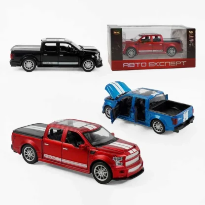 Машина TX 33018 (48) "Авто Експерт", 3 види, металопластик, масштаб 1:22, світло, звук, інерція, відчиняються двері, багажник та