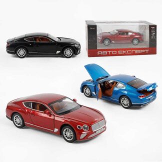 Машина TX 41120 (48/2) "Авто Експерт", 3 види, металопластик, масштаб 1:22, світло, звук, інерція, відчиняються двері, багажник та