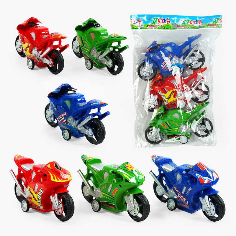 Мотоцикл 396-21 A3 3 штуки, інерційний механізм, в пакеті