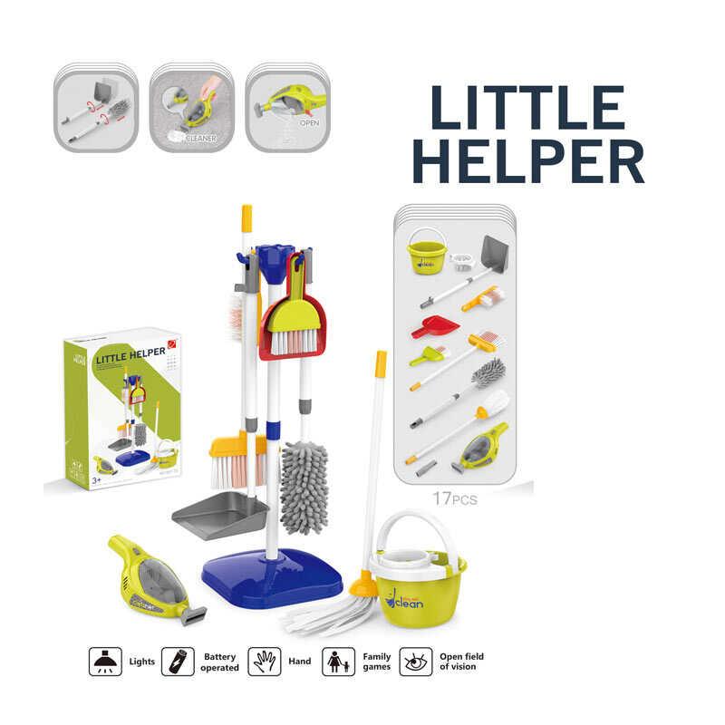 Набір для прибирання 667-73 пилосос на батарейках, 17 елементів, в коробці