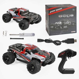Машина на радіокеруванні HS 18301 /302 (8) акум. 7.4 V, USB-кабель, пульт 2.4 G, протиударний корпус, гумові шини, швидкість до 36
