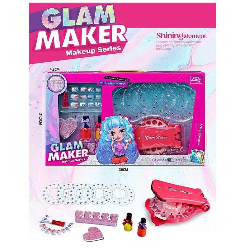 Набір прикрас FX 680-8 лак для нігтів, накладні нігті, інструмент для створення зачісок, стрази,...