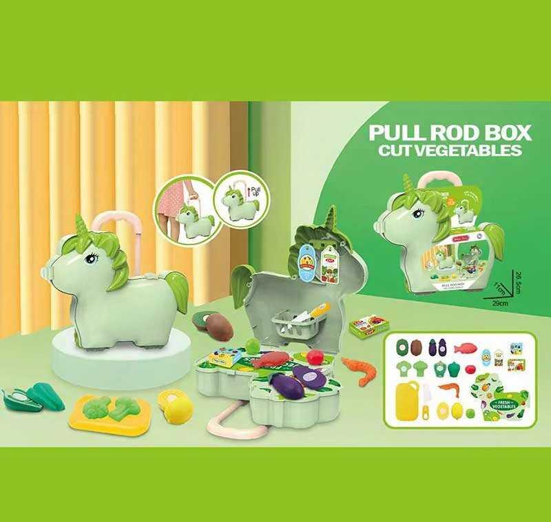 Набір продуктів 9014 12 елементів, дошка для нарізання, ніж, у валізі