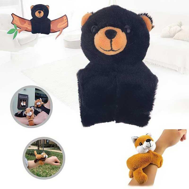 М’яка іграшка-браслет 034-6 чіпляється лапками на руку