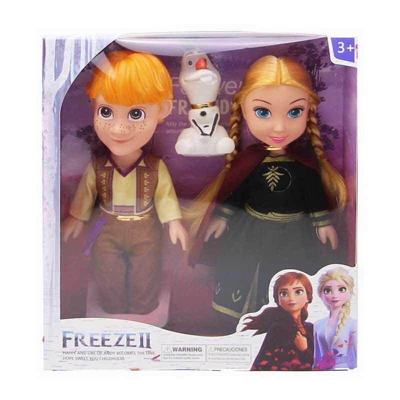 Набір ляльок DXF 2655 25 см, знімний одяг, рухомі елементи, в коробці в коробці