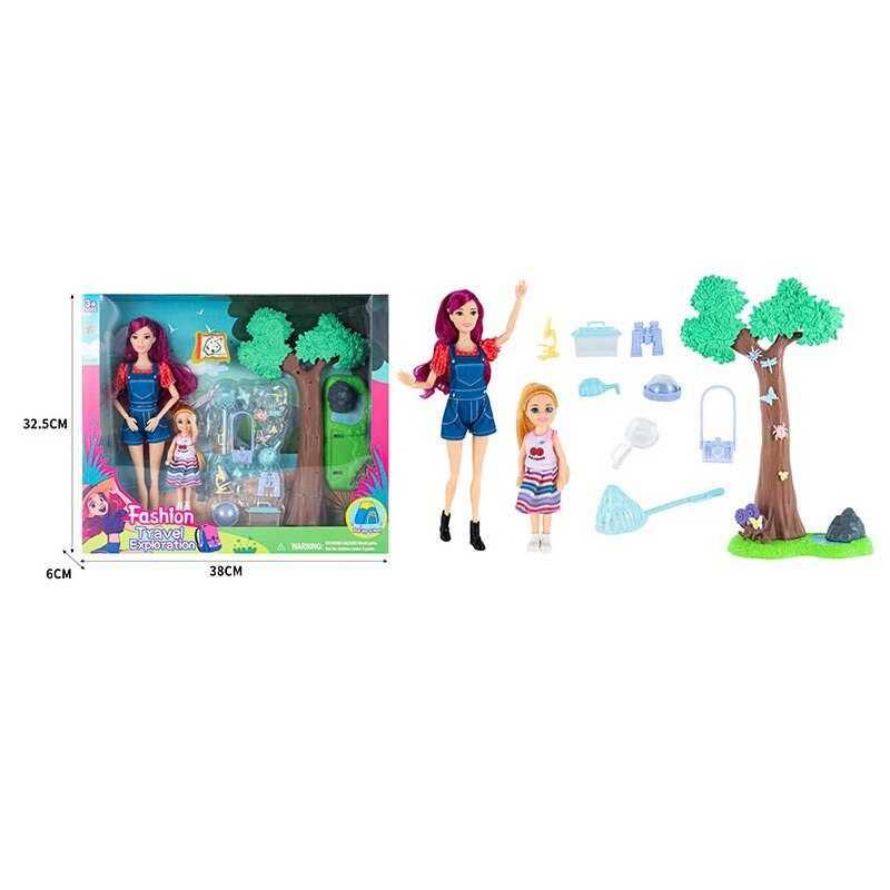 Набір ляльок ST 5616-4 2 ляльки, висота 30 см, аксесуари, декор, в коробці