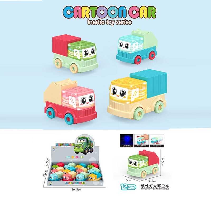 Набір машин LY 226 A36 ЦІНА ЗА 12 ШТУК В БЛОЦІ, інерція, підсвічування