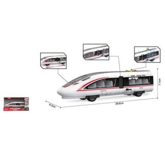 Потяг WY 971 A  (36) звук, підсвічування, інерція, відкриваються двері,