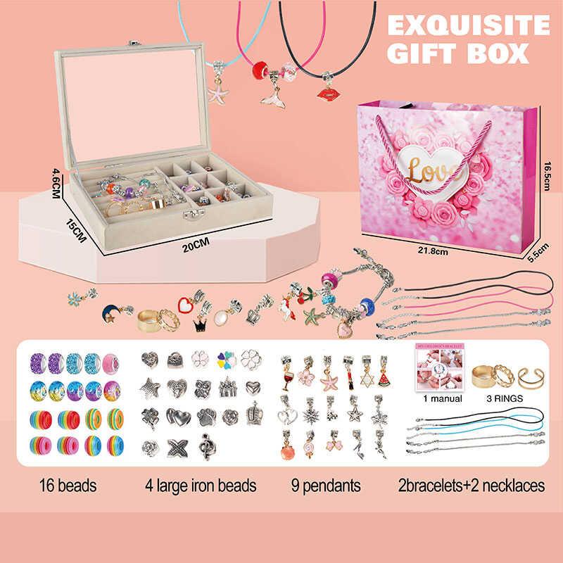 Прикраси 762-38 сережки, каблучки, основи для підвісок та браслета, шарми, шкатулка, у паперовому...