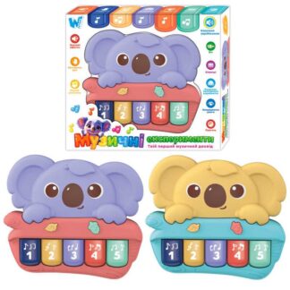 Піаніно "Музичні експерименти" 93132 (72) "WToys", , ОЗВУЧУВАННЯ УКРАЇНСЬКОЮ МОВОЮ, 4 пісні, 5 казок, ноти, цифри,