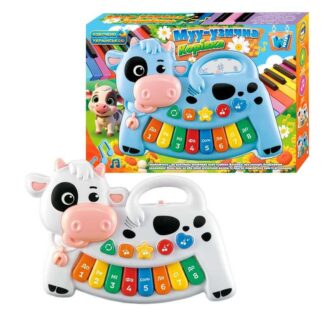 Піаніно музичне 75440 (60/2) "WToys" ОЗВУЧУВАННЯ УКР. МОВОЮ, музика. ноти, цифри, мелодії, пісні, світло,