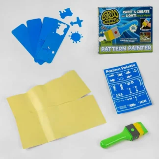 Планшет Magic Pad 3D для малювання D 6230 (96/2) світний пензель, 4 трафарети, 2 клейкі світні полотна паперу, аркуш с