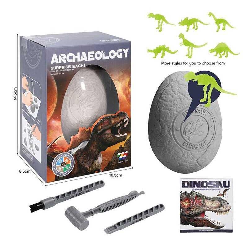 Розкопки 701-1 інструменти, гіпсовий брикет, буклет англійською мовою, в коробці