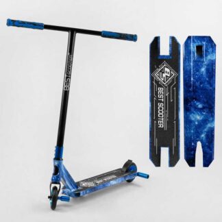 Самокат трюковий Best Scooter BS-99588 (4) HIC-система, ПЕГІ, алюмінієвий диск і дека з ПРИНТОМ, колеса PU, d = 110 мм, ширина