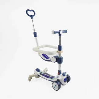Самокат 5в1 "Skyper" RT-13409 (6) колеса PU125х40мм зі світлом, укр озвучування та підсвічування платформи,с ДОП. КОЛЕСАМИ,