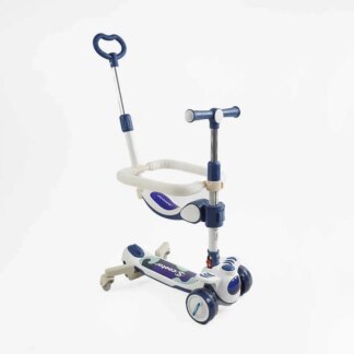 Самокат 5в1 "Skyper" RT-13409 (6) колеса PU125х40мм зі світлом, укр озвучування та підсвічування платформи,с ДОП. КОЛЕСАМИ,