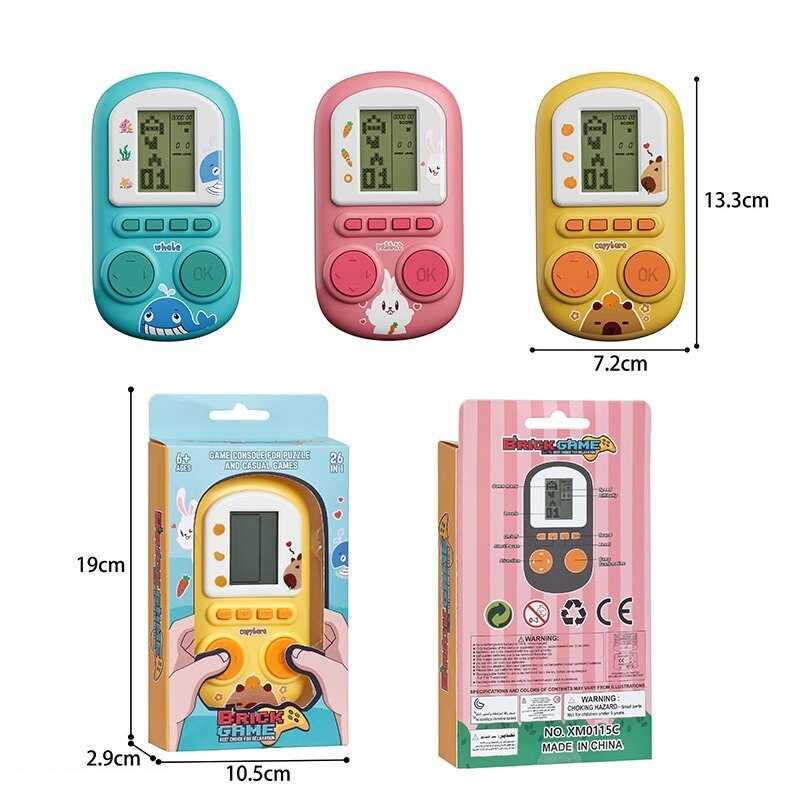 Тетрис XM 0115 C класичні ігри, 2 режими роботи: зі звуком та без, кілька рівнів складності, в ко...