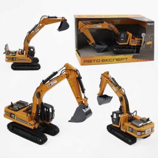 Спецтехніка TK-51508 (36) "Авто Експерт", металопластик, 1:40, звук, світло, обертання платформи на 360°, гусеничний хід, рухомі
