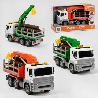 Спецтехніка WY 840 A/B (18) 2 кольори, на батарейках, інерція, помповий насос, світло, звук, в коробці