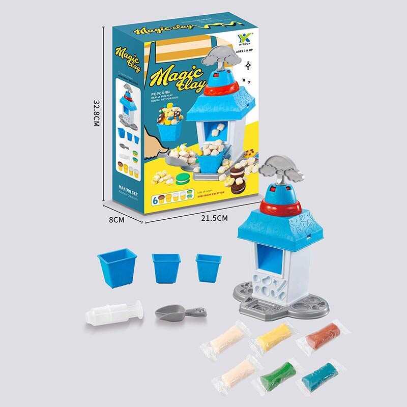 Тісто для ліплення 2940 C 6 кольорів тіста, формочки, аксесуари, в коробці