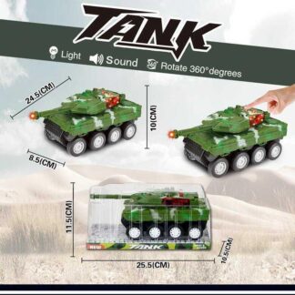 Танк 383-53 D (120/2) підсвічування, звук, інерція, в слюді