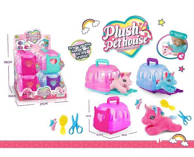 Улюбленці DR 5029 “Єдиноріг”, переноска, аксесуари, ЦІНА ЗА 8 ШТУК У БЛОЦІ