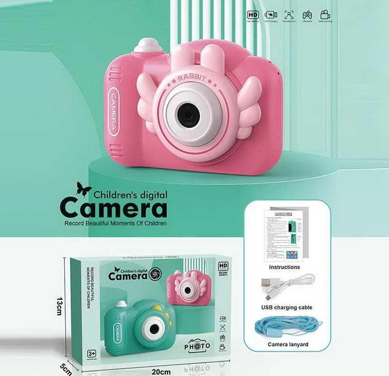 Фотоапарат 1205 A фото, відео, ігри, підтримка карти пам’яті, фронтальна камера, USB-кабель, в ко...