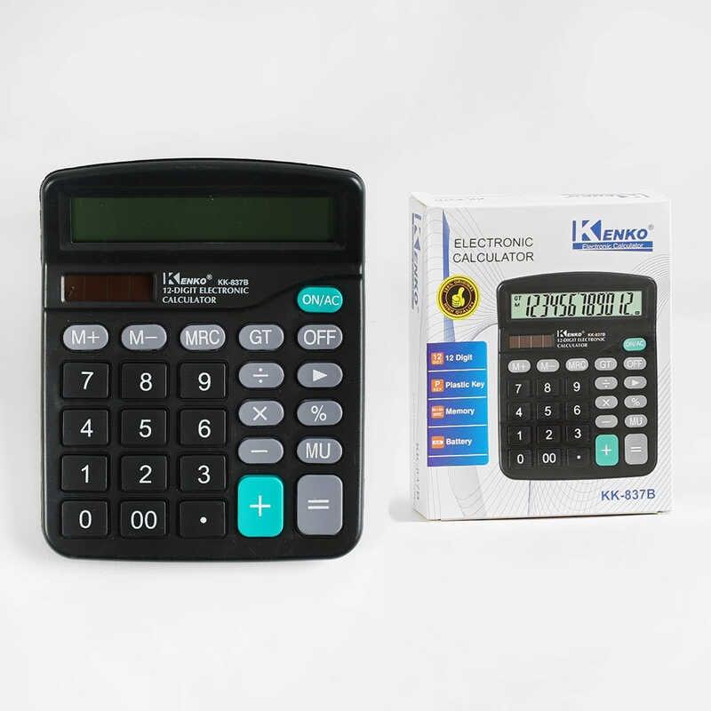 Калькулятор C 62170 настільний, сонячна батарея, від батарейки, в коробці