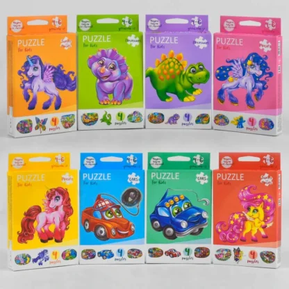 Гр Розвиваючі пазли для малюків "Puzzle For Kids" PFK-05,06,07,08,09...12 (32) "Danko Toys", ОПИС РОС.МОВОЮ
