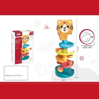Гра з кулькою 668-78 A (36) висота: 41.5 см, 5 кульок, серпантин, баскетбол, в коробці