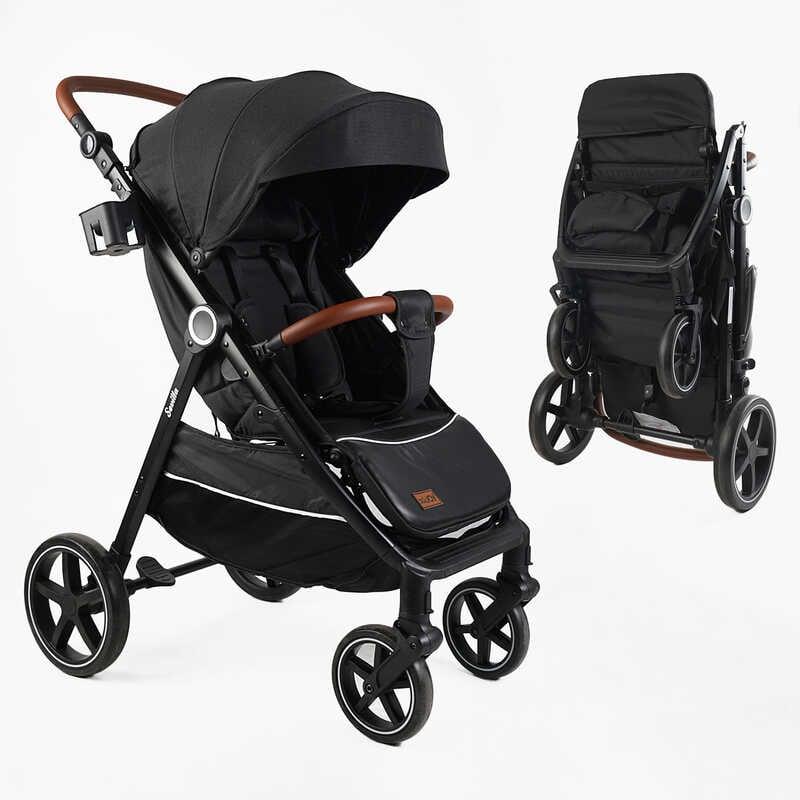 Візок прогулянковий дитячий "JOY" Sevillia S-62892 рама алюмінієва, футкавер, підсклянник, дощови...