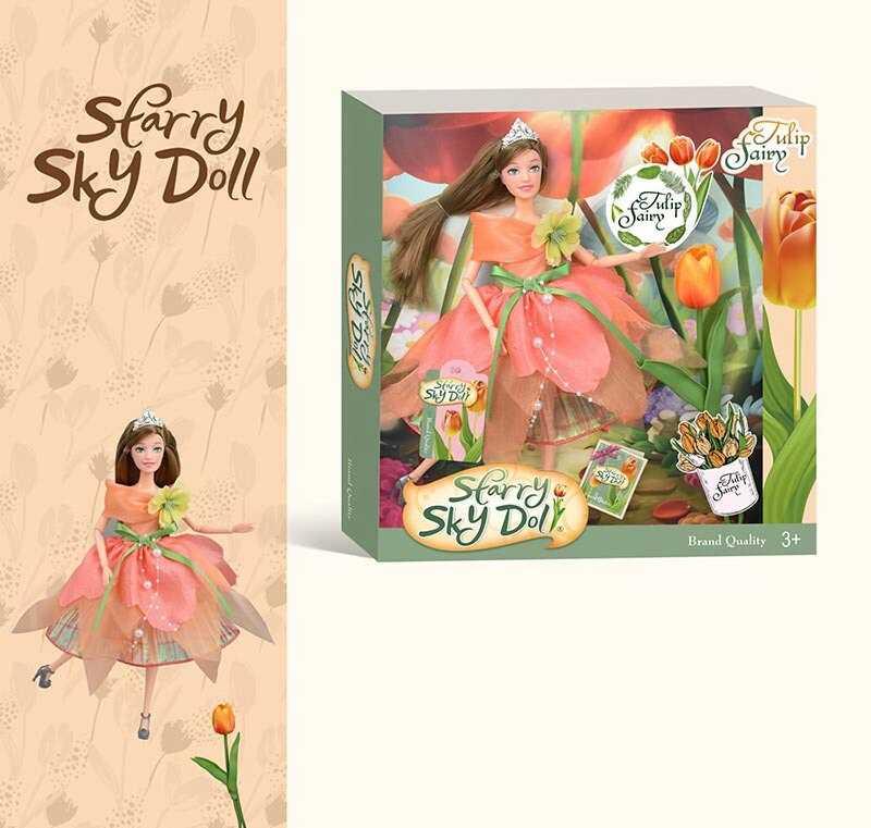 Лялька SK 049 висота 30 см, діадема, в коробці