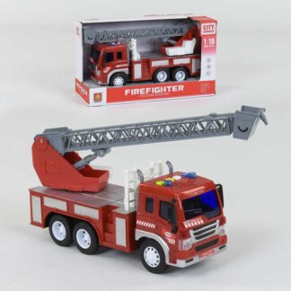 Спецтехніка WY 350 B "Пожежна машина" (24) інерція, світло, звук,