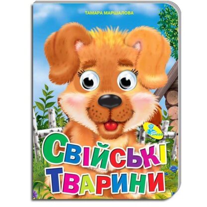 Гр Книжка оченята (укр) "Домашне творці" 9786176634409 (30) "Кредо"