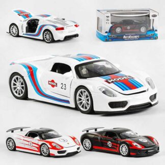 Машина металопластикова 68791 (72/2) "Авто Експерт", 3 різновиди, 1: 32, світло, звук, інерція, відчиняються двері, капот, у