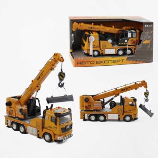 Спецтехніка TK-49322 (36) "Авто Експерт", металопластик, 1:40, звук, світло, інерція, рухомі елементи,