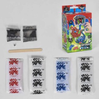 Гр Безпечна освітня творчість для проведенння дослідів "Crazy Slime Magnetic" SLM-Mg-02-01U,02U УКР. (16) "Danko Toys"