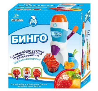 Морожениця 1232-2 (12/2) стаканчики та ложки, у коробці