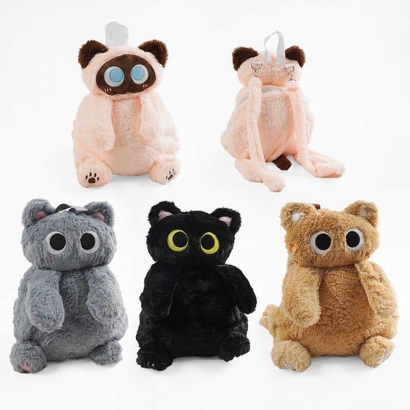 Рюкзак M 18289 "Котик", висота 35см, 1 містке відділення, знімні регульовані ремінці, ВИДАЄТЬСЯ М...