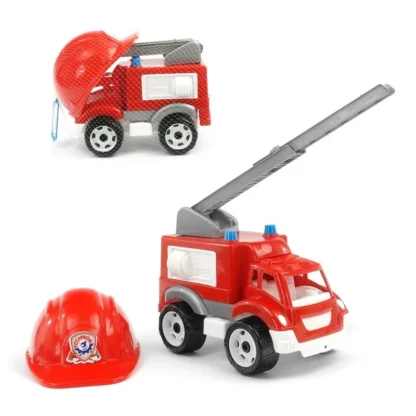 Гр Набір "Малюк-пожежник" 3978 (6) "Technok Toys" в сітці